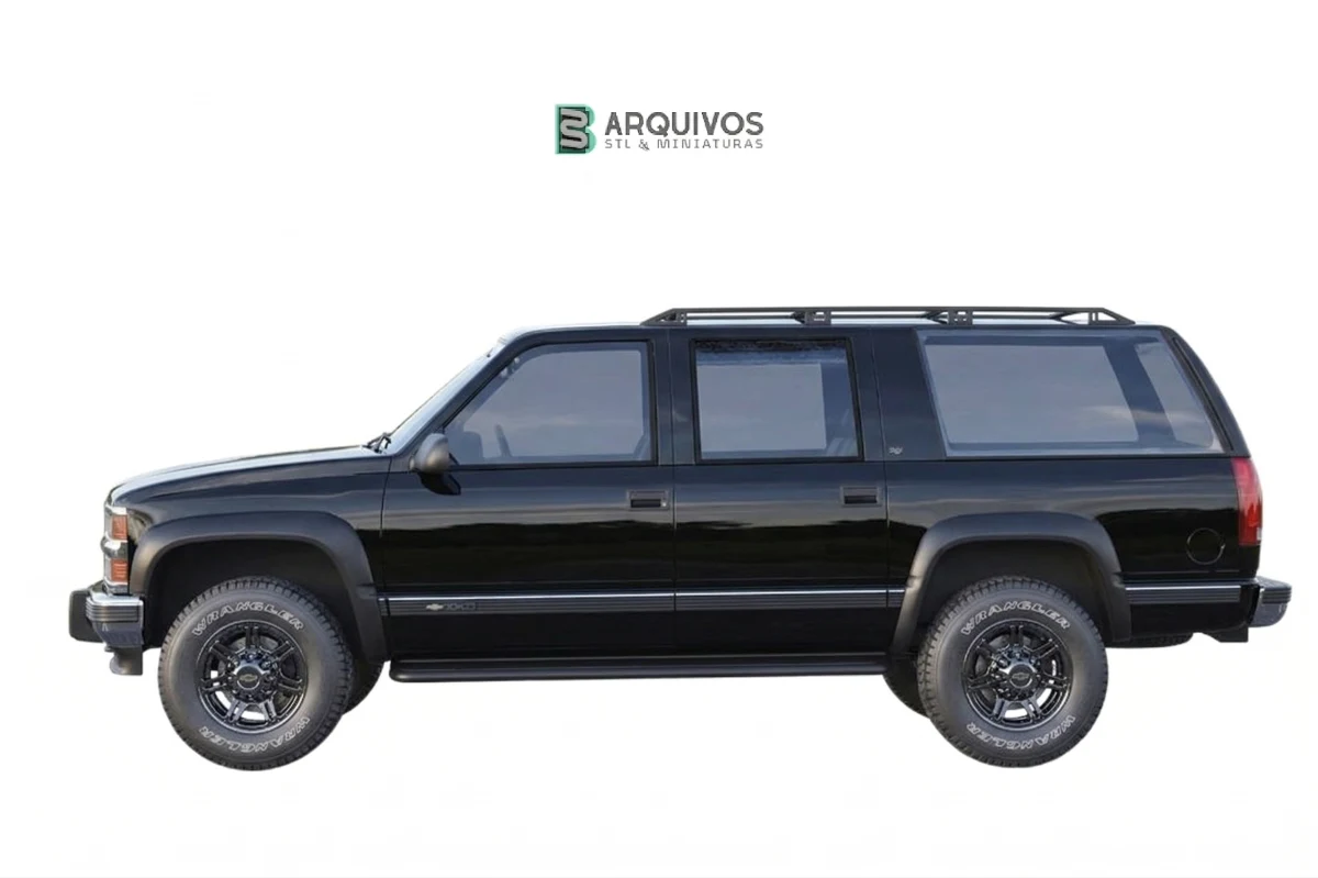 Modelo 3D STL - Chevrolet Suburban — foto 3